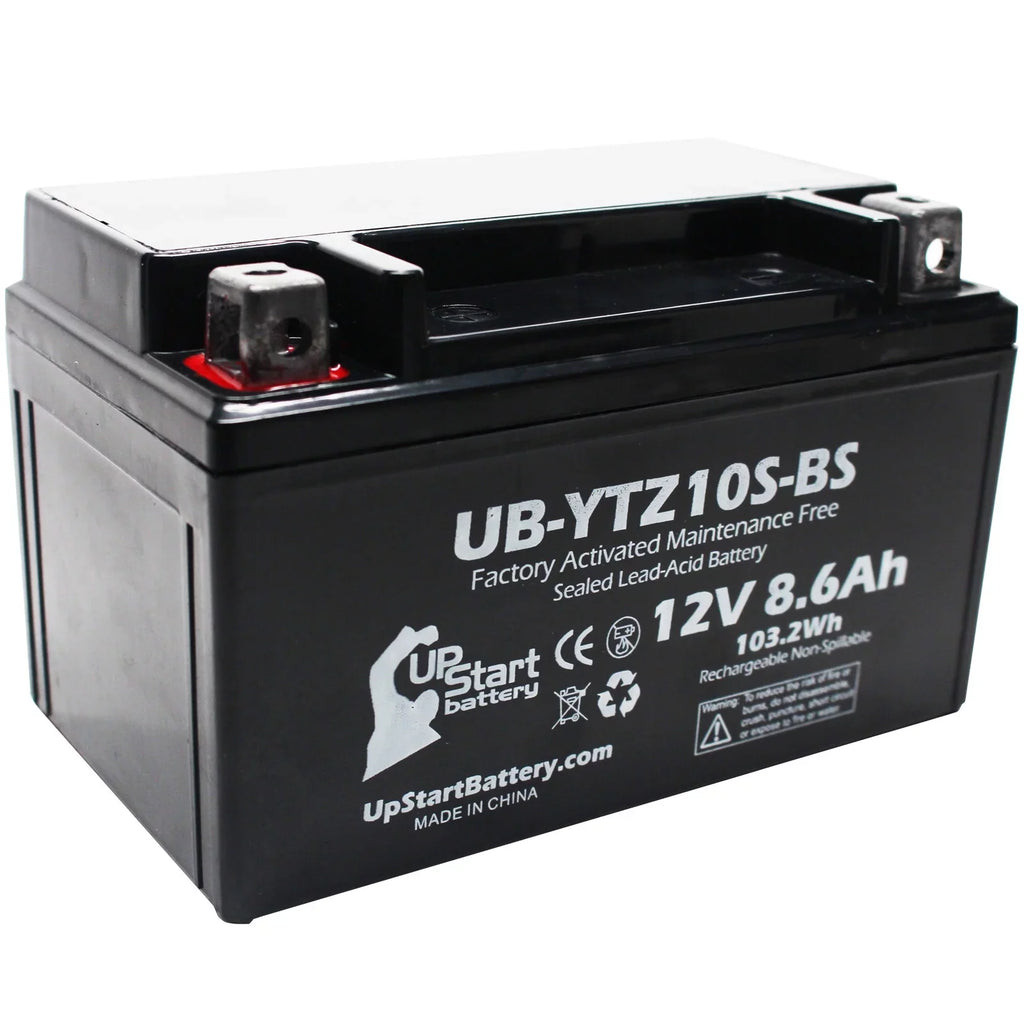 5-Pack UpStart Battery Replacement for 2011 Yamaha  800CC Factory Activated, Maintenance Free, Motorcycle Battery - 12V, 8.6Ah, --