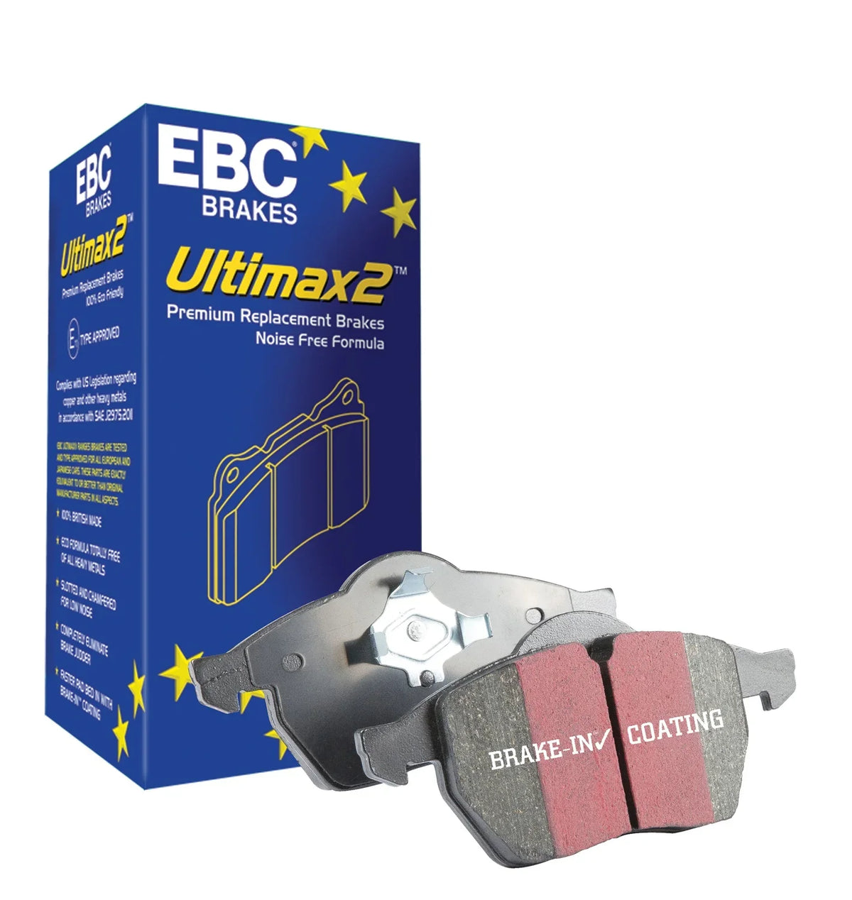 03-04 Cadillac  4.6 Ultimax2 Front Brake Pads Fits select: 1997-2013  , 2005-2006