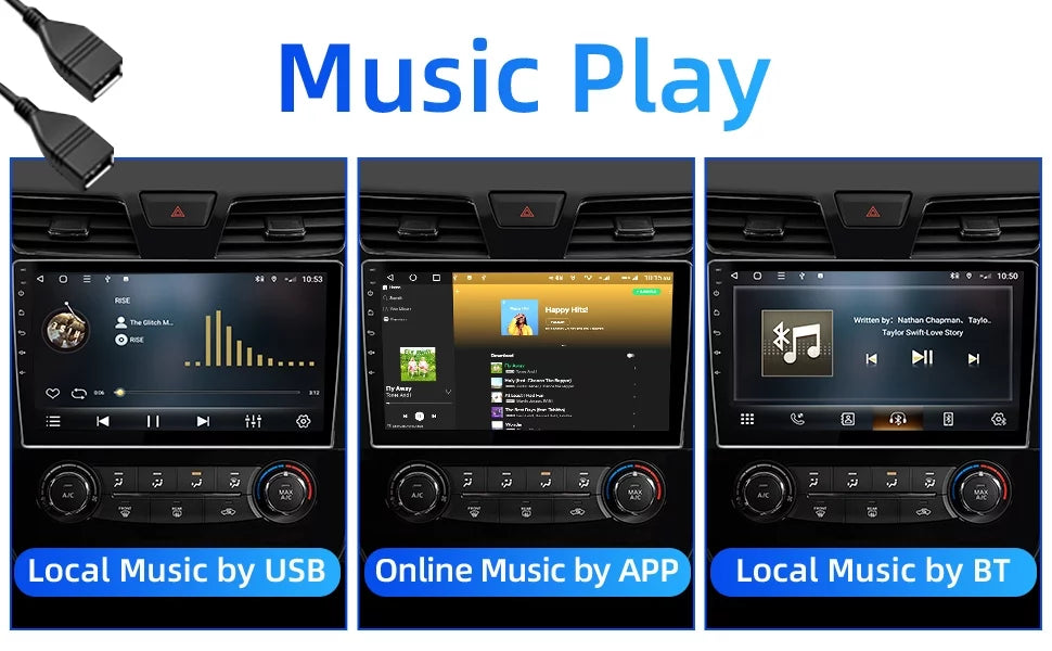 9 inches Android 12 Double Din Car Stereo for Nissan Altima 2014-2018  Touchscreen Screen Car Radio with Carplay & Android Auto Support Backup Camera   Navi  8 core(4+32G)