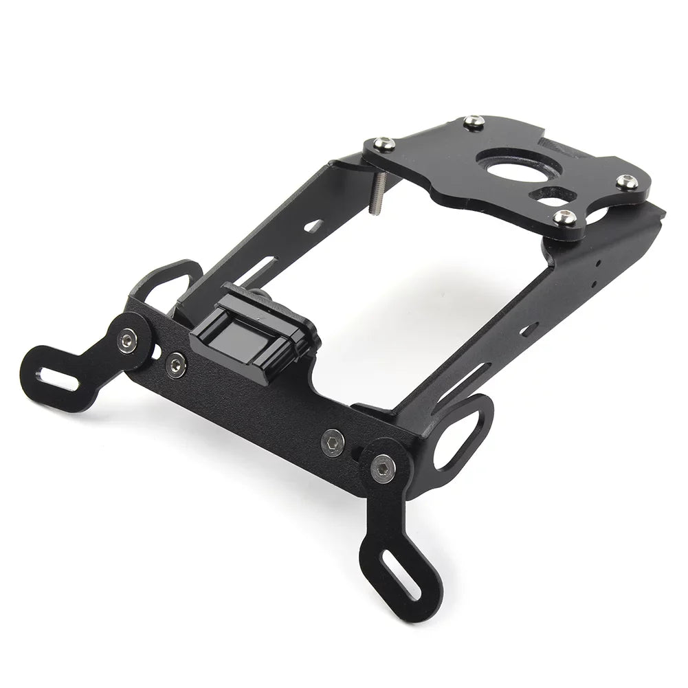 21-22 Black Motorcycle License Plate Holder Fender Eliminator Tail Tidy For Yamaha -09 2021 2022