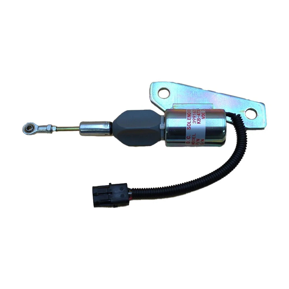 RAParts -4959 One Fuel Shutoff Solenoid Fits Hyundai Excavator -5 -7 335-7
