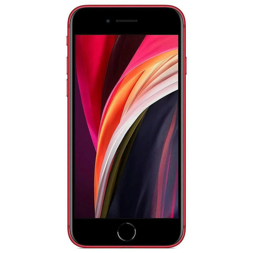 Restored Apple iPhone  (2nd Gen)  (Fully Unlocked) 64GB Red w/ Pre-Installed Tempered Glass (Refurbished)