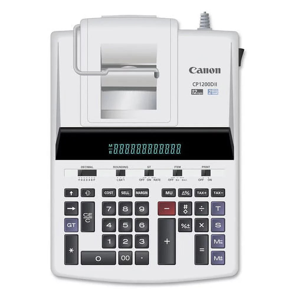 Canon  12-Digit Commercial Desktop Printing Calculator, / Print, 4.3L/Sec