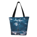 Lukts Eiffel Tower At Night Tote Bag,Shoulder Bag Women' Hobos Handbags Large Capacity Shopping Bag
