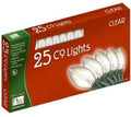 Holiday Wonderland 925C-88 Christmas 25-Light Set, Clear,  Bulbs, 25-Ct. - Quantity 1