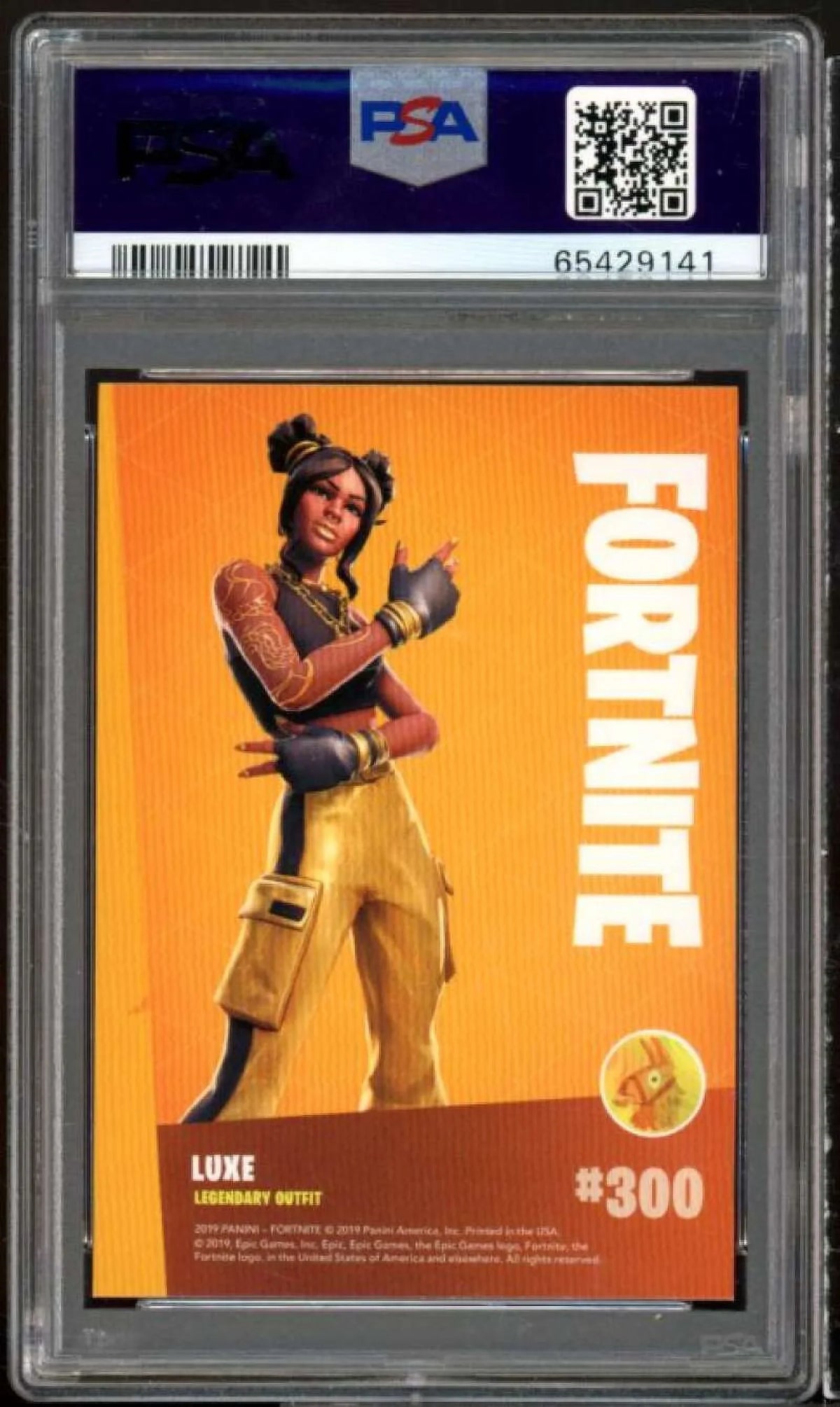 Luxe Holofoil Card 2019 Panini Fortnite  #300  9