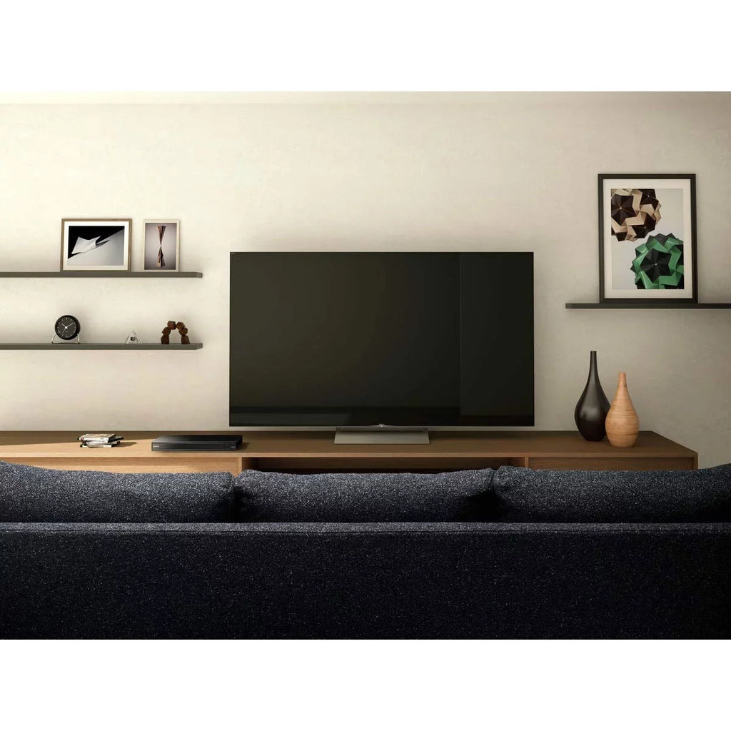 Sony - 4K  Blu-ray Player With  and Dolby Atmos Bundle with Deco Gear 6FT  2.0 Cable + Deco Essential Laser Lens Cleaner + 1 Year  Enhanced Protection Pack