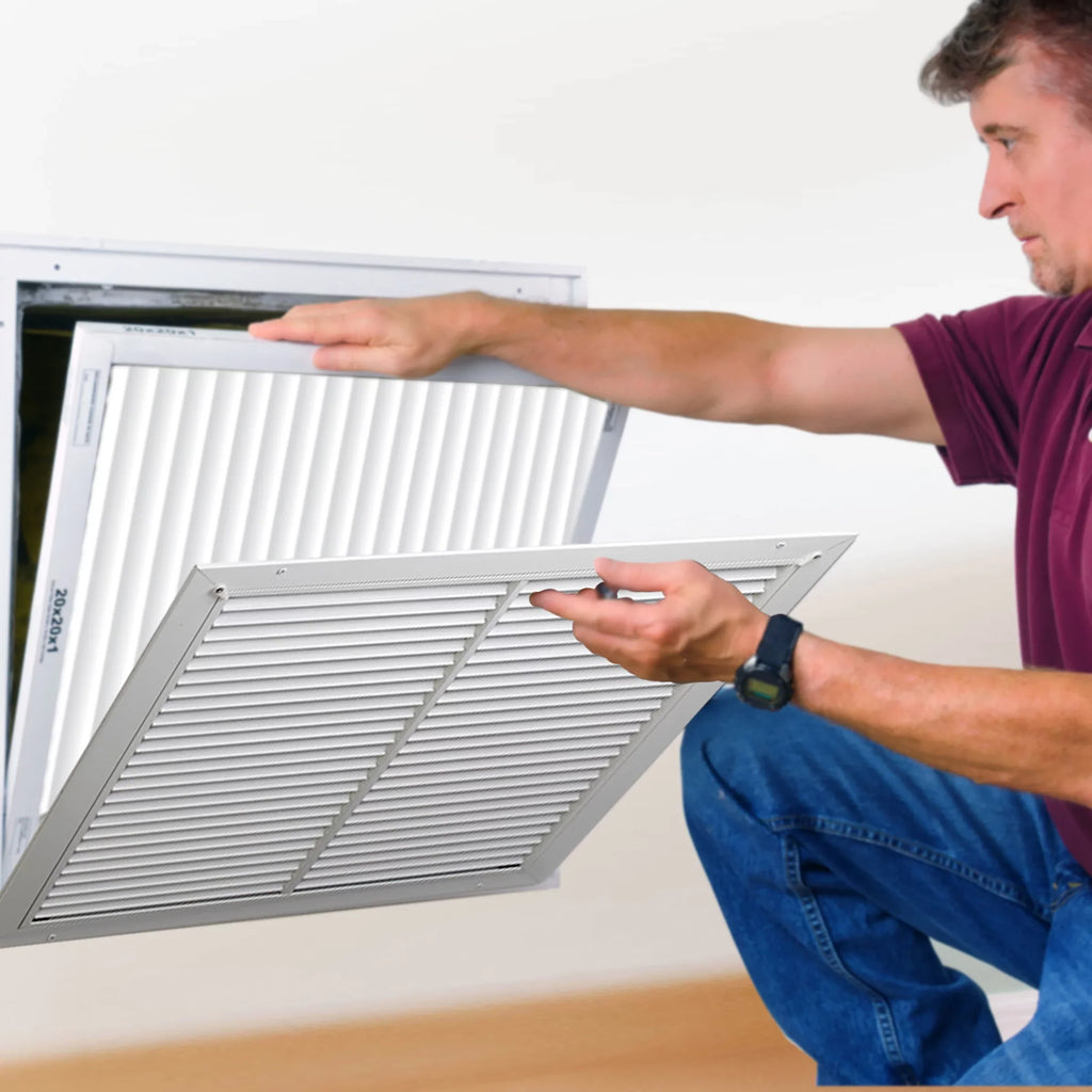 Honeywell 20x25x1  12 Pleated  Furnace Air Filter- 12 Pack