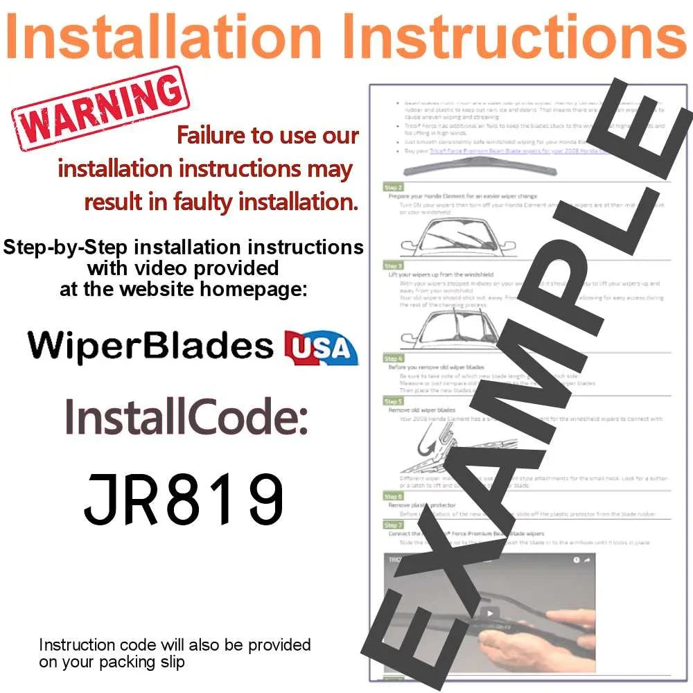 2018 Audi  Sportback e-tron Beam Blade Wipers (Set of 3) w/Rear Wiper