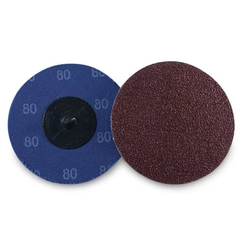 Aluminum Oxide Quick Change Sanding Discs 3", 80 Grit - 25 Pack