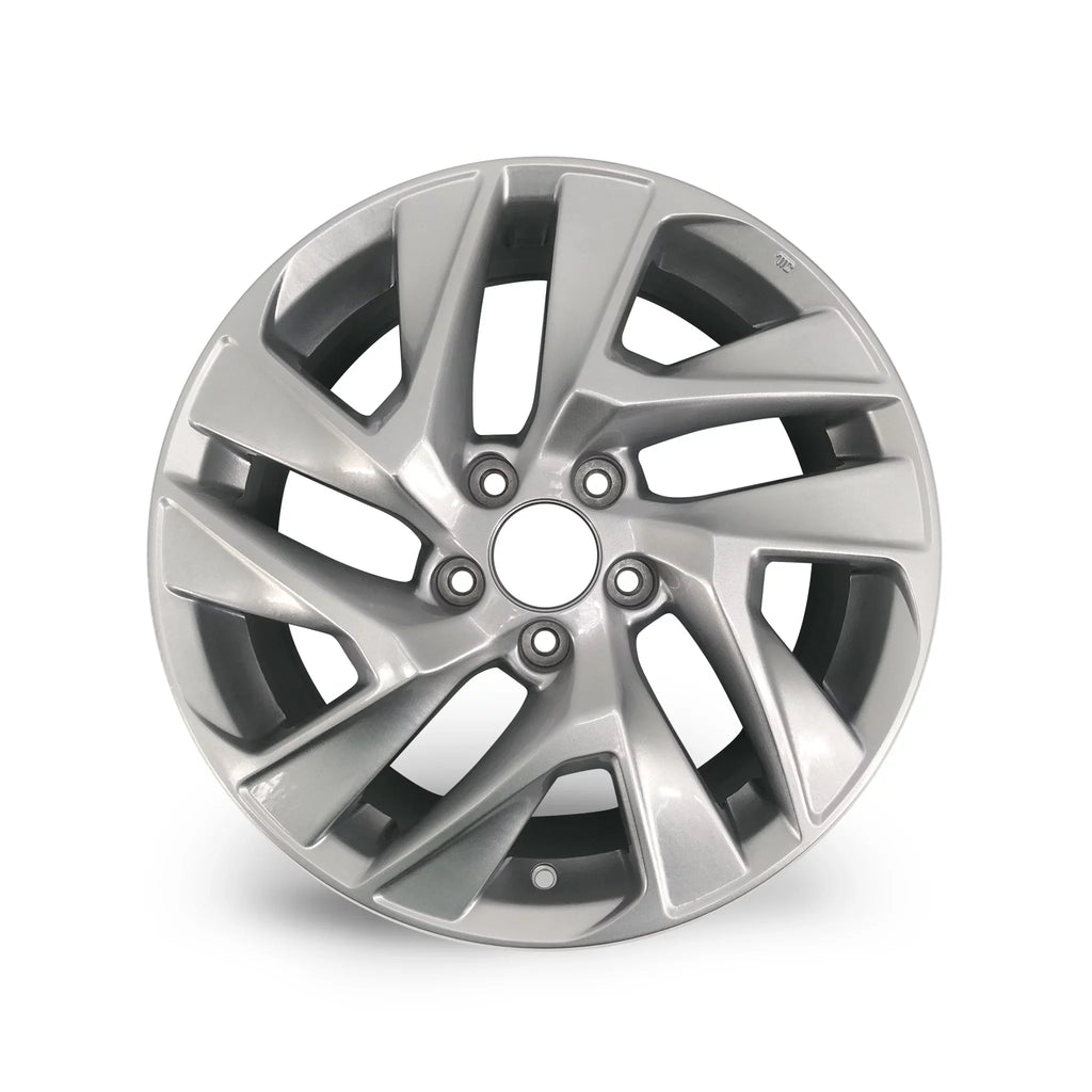 Velospinner Alloy 17" x 7" Automotive Rim Brand New Single Silver Wheel for Honda - 2015, 2016 Twisted spoke  Quality Replacement 64069A