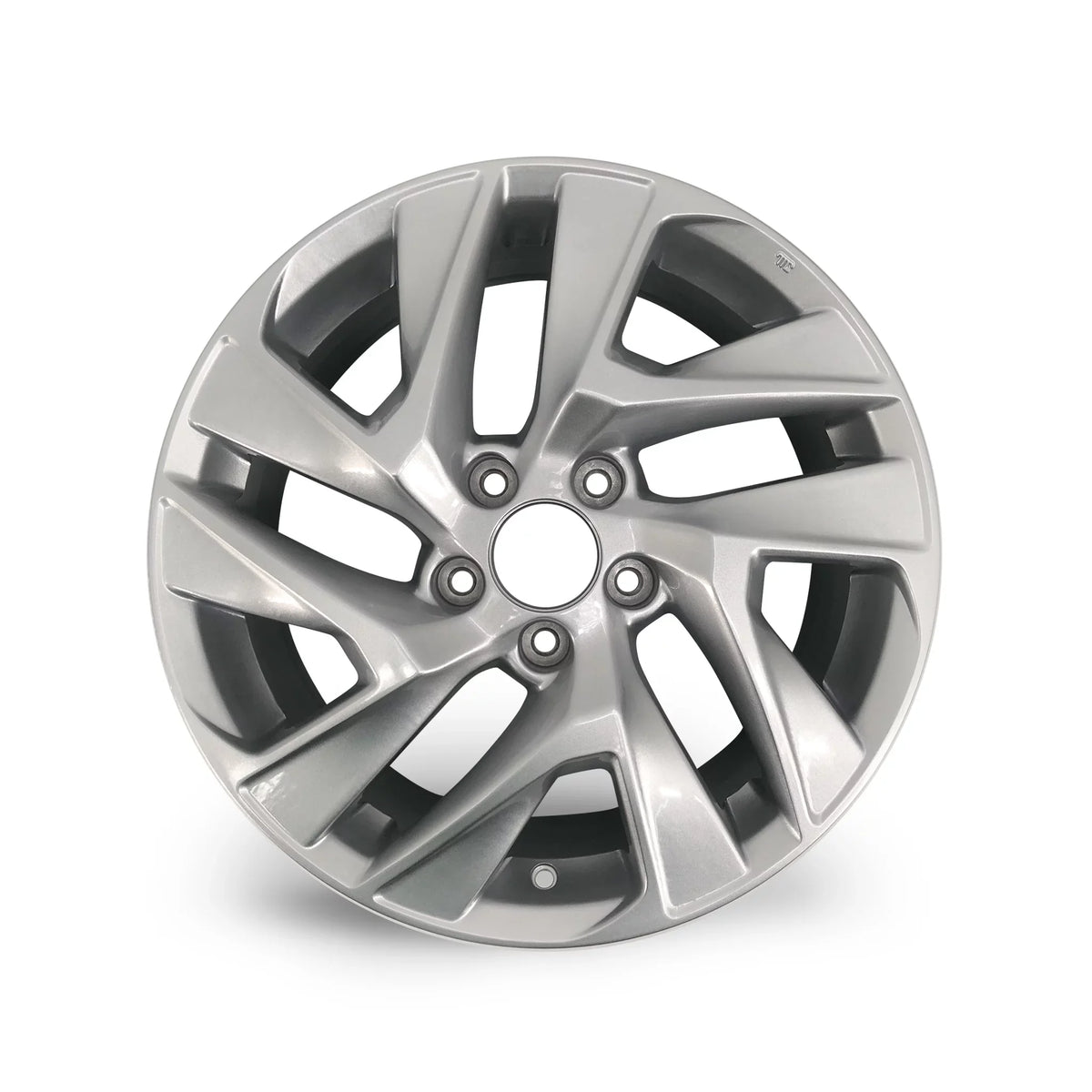 Velospinner Alloy 17" x 7" Automotive Rim Brand New Single Silver Wheel for Honda - 2015, 2016 Twisted spoke  Quality Replacement 64069A