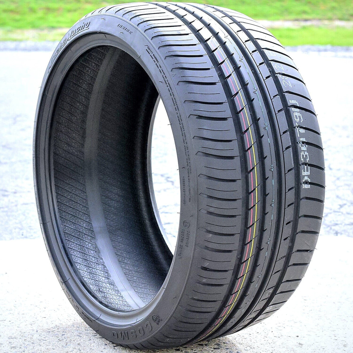 Pair of 2 () Cosmo MuchoMacho 235/35ZR19 235/35R19 91Y  All Season Performance Tires Fits: 2018-23 Honda Civic Sport Touring, 2016-18 Ford Focus
