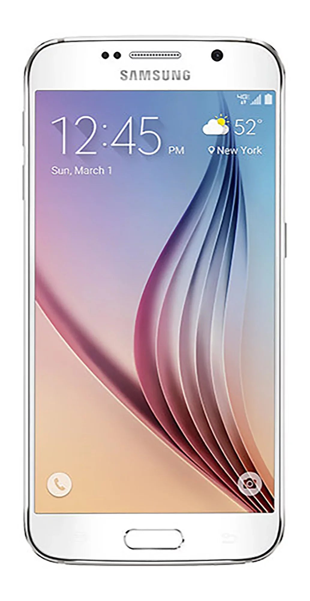 Samsung Galaxy   32GB Verizon  4G  Octa-Core Android Phone w/ 16MP Camera - White (Certified Used)