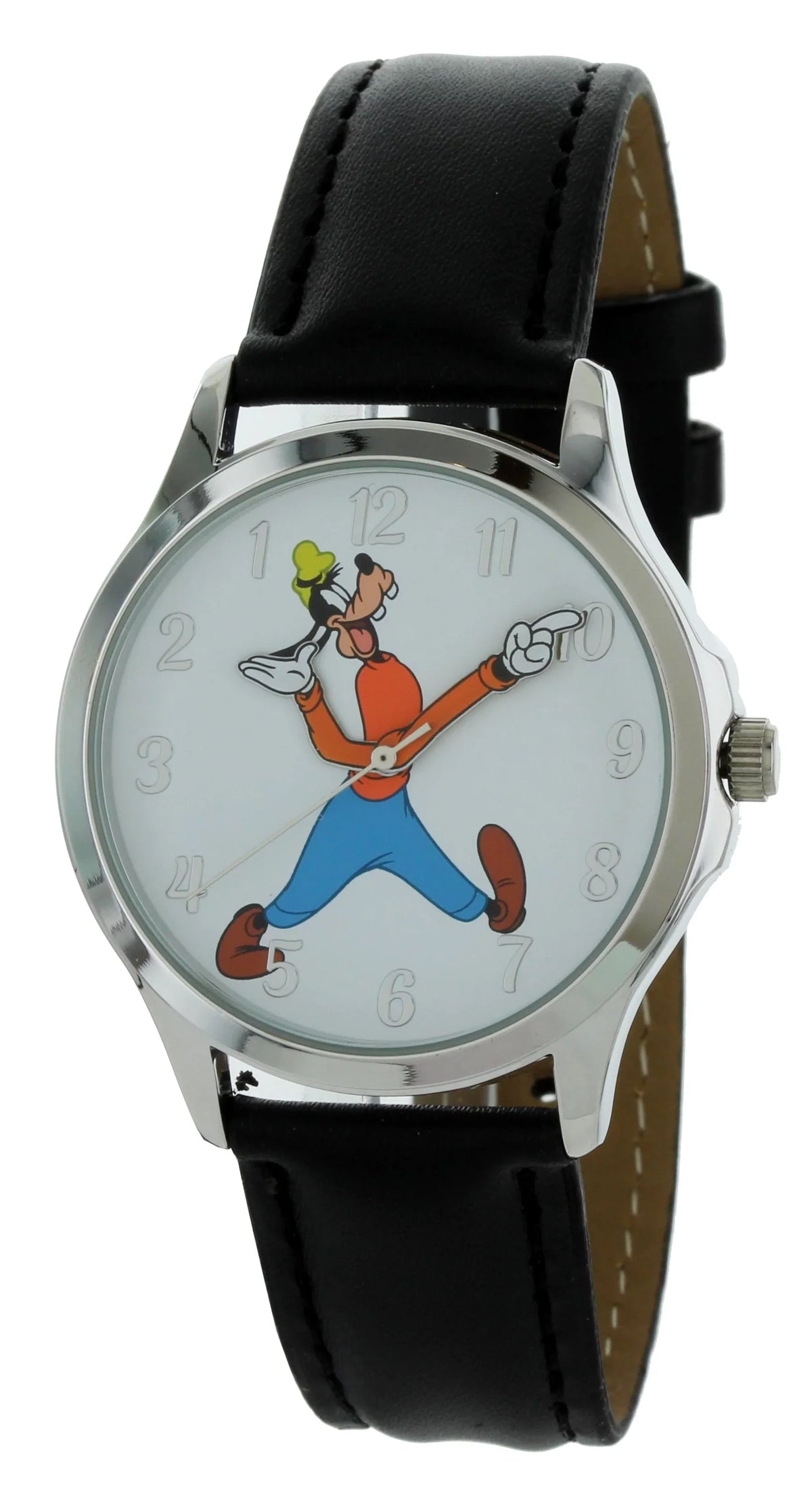 Vintage style backward ticking watch Goofy Molded Hand Quartz watch