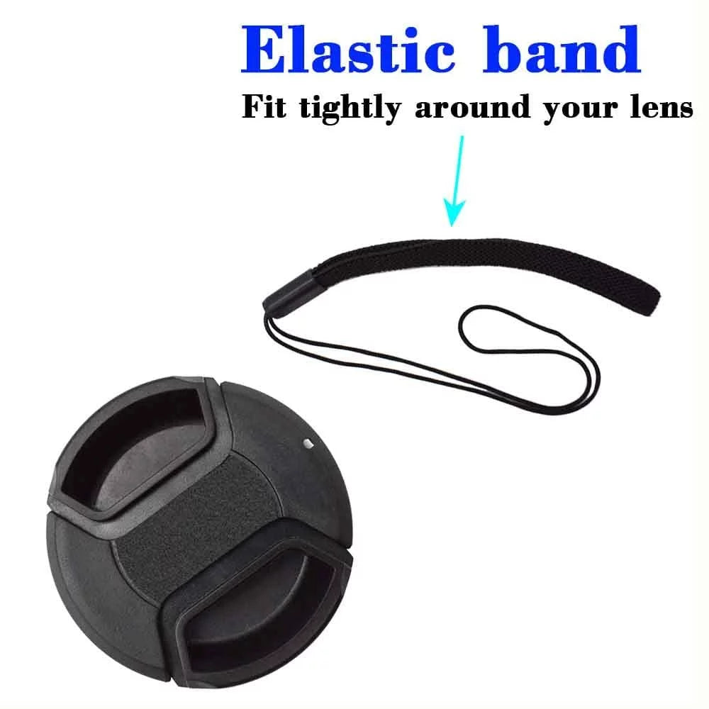 40.5mm Snap-on Lens Cap Cover with Keeper for Sony -Mount 16-50mm .5-5.6 Lens for Sony Alpha a6600 a6500 a6400 a6300