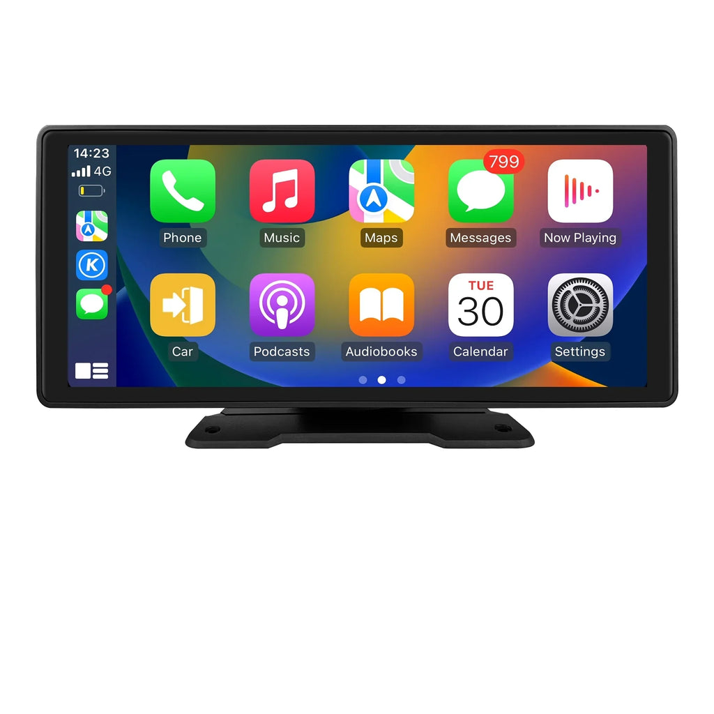 10.26" Touchscreen Apple Carplay Android Auto  Car Radio Stereo Head Unit 360° Adjustable Bluetooth Mirror Link  Navigation Player