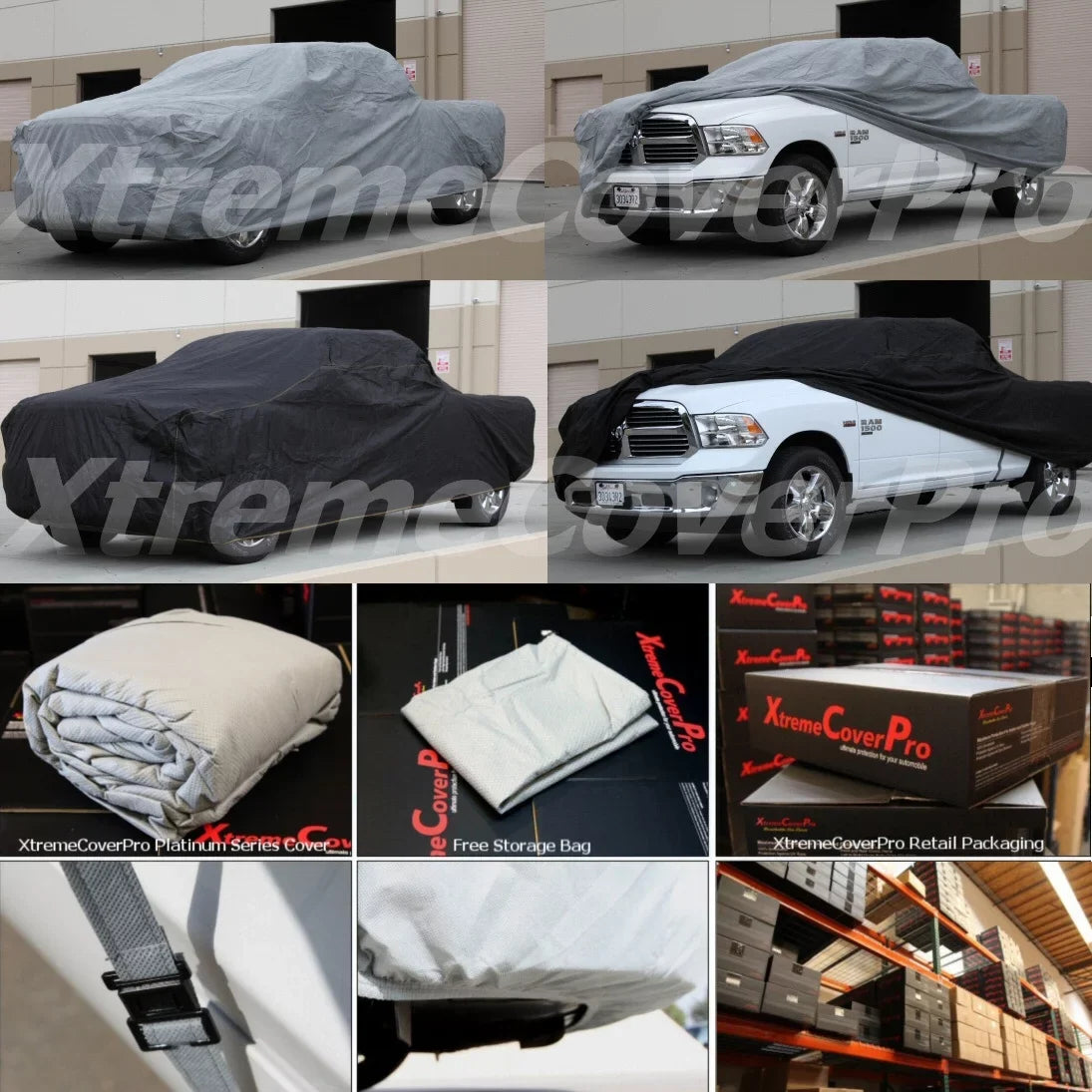 Truck protective fits 2009 2010 2011 2012 2013 Chevy Silverado 1500  Cab 6.5ft bed  XtremeCoverPro Pro Series Black