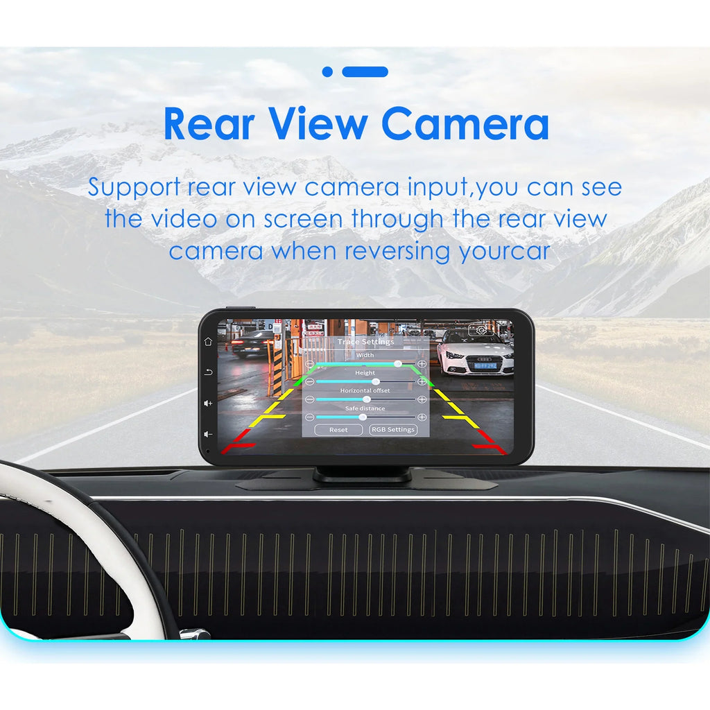 Ossuret 6.25" Touchscreen Bluetooth 360° Adjustable Car Stereo Radio Receiver  Navigation Audio With Wireless Apple Carplay Android Auto Support Backup Camera