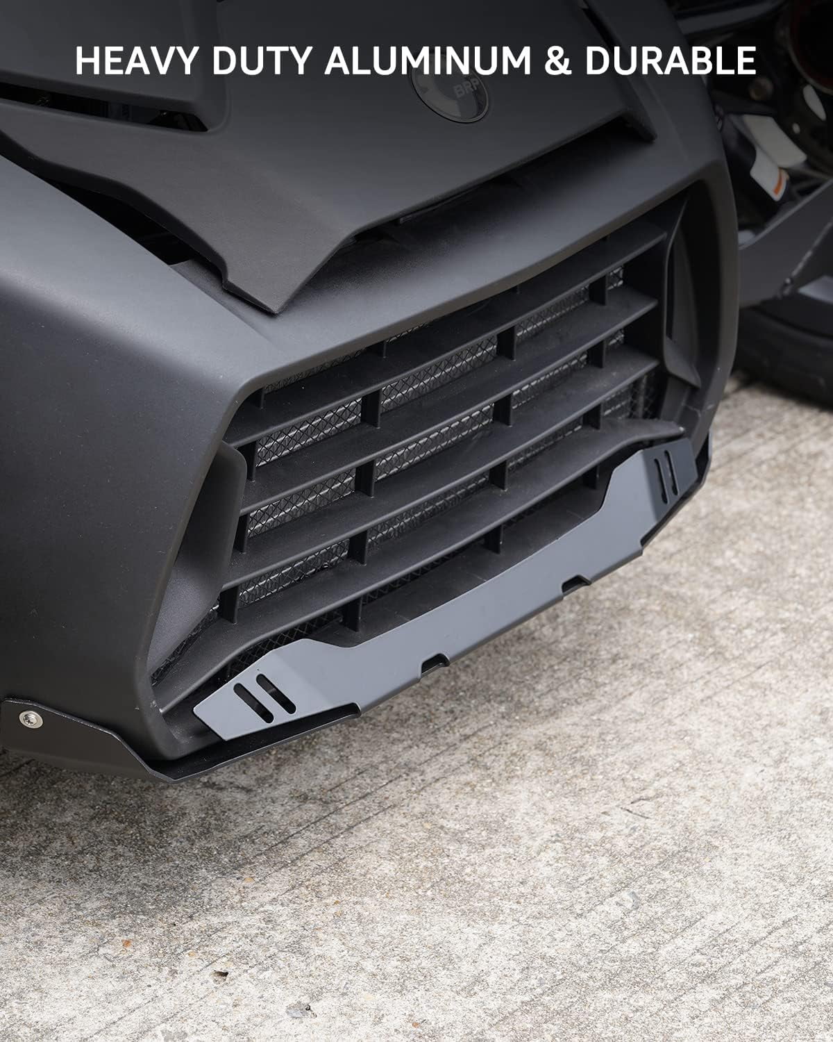 &   Ryker Aluminum Radiator Protector Plate for Can-Am Ryker All Models