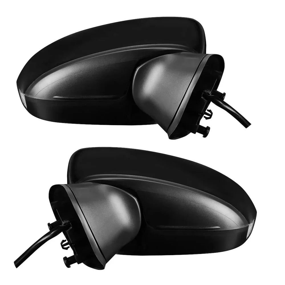 New Pair Of Mirror Compatible With Mazda 3  Sport Grand Touring Gs Gx Gt Sedan Hatchback 4-Door 2.0L 2.5L 2016 By Part Number Ma1321179 Ma1320179 Bhn9-69-1N1 Bhn9-69-1N1 762405-71567-4 762405-71568-1