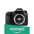 Restored Canon  80D Digital  Camera Body (Black) (Refurbished)