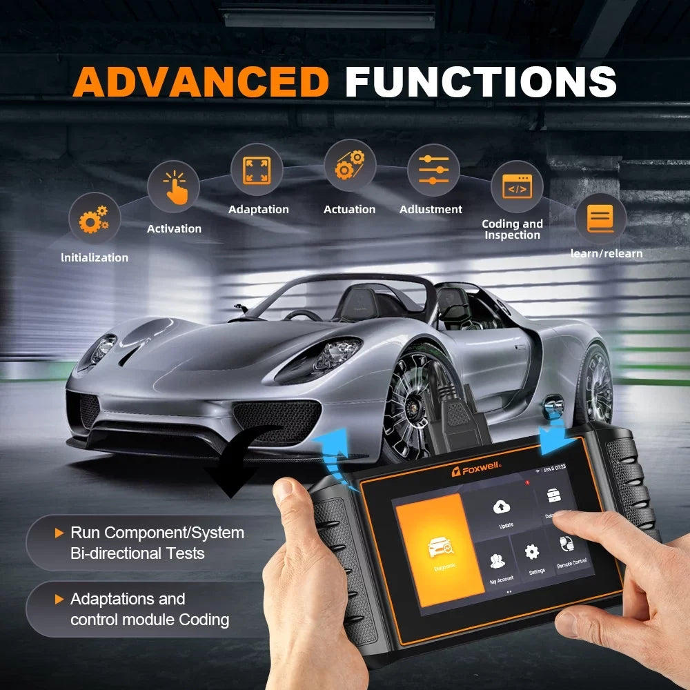 Automotive Bi-Directional Diagnostic Scan Tool  Scanner All System Code Reader All Reset