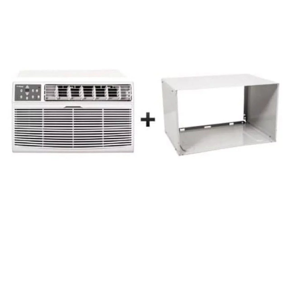 Koldfront Wtc12012wco230vslv 12,000  230 Volt Through-The-Wall Air Conditioner And Wall