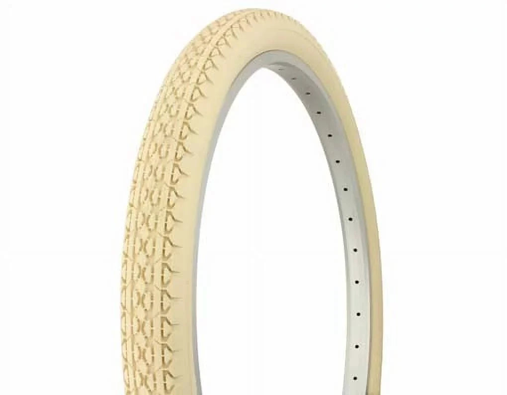 Tire Duro 26" x 2.125" Cream/Cream Side Wall -133. Bicycle tire, bike tire, beach cruiser bike tire, cruiser bike tire