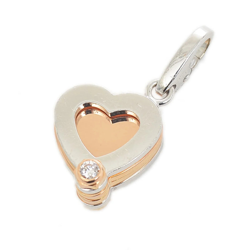 Pre-Owned Cartier Clover Charm Pendant Top / Diamond  (Good)