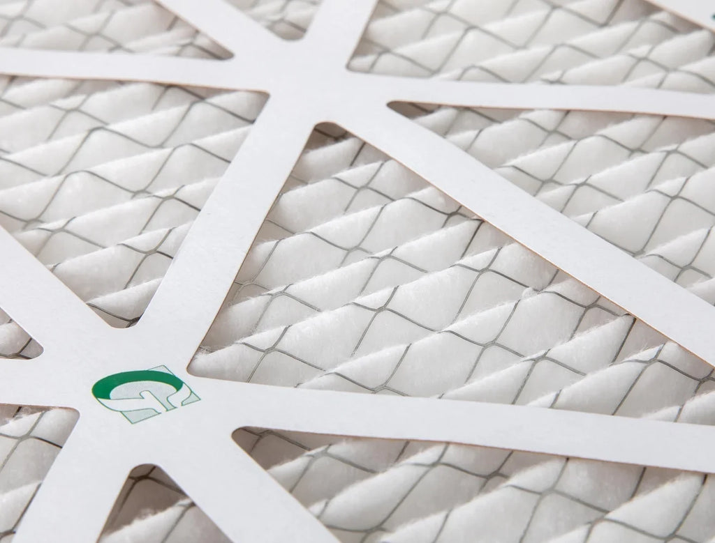 16x25x4  10 Pleated  Furnace Air Filters by Glasfloss Industries. ( 3 Pack ) Exact Size: 15-1/2 x 24-1/2 x 3-3/4