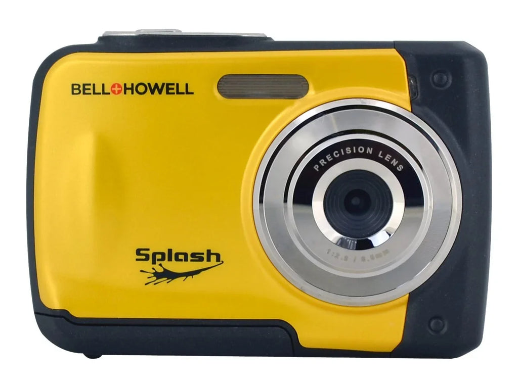 Bell + Howell  Splash - Digital camera - compact - 12.0  - underwater up to 9.8 ft - yellow