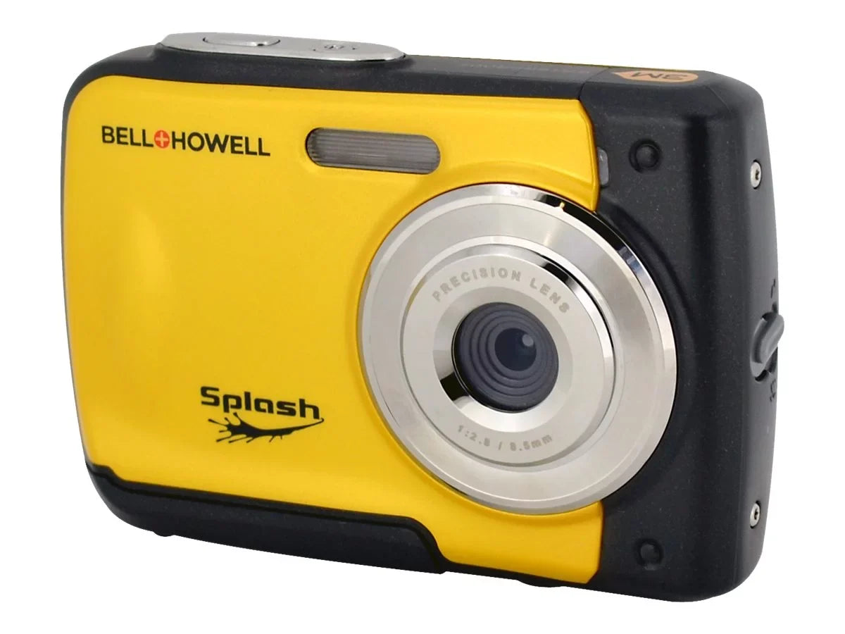 Bell + Howell  Splash - Digital camera - compact - 12.0  - underwater up to 9.8 ft - yellow