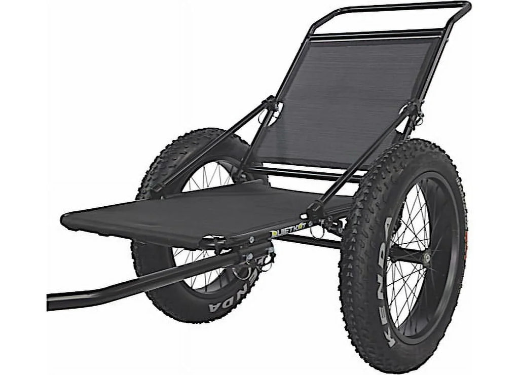 QuietKat Cargo Cart 2 Wheel, Black, -15888