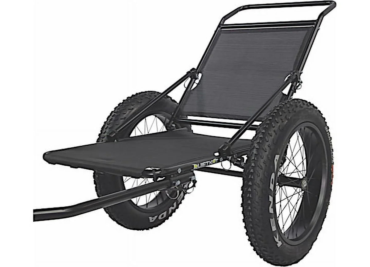 QuietKat Cargo Cart 2 Wheel, Black, -15888