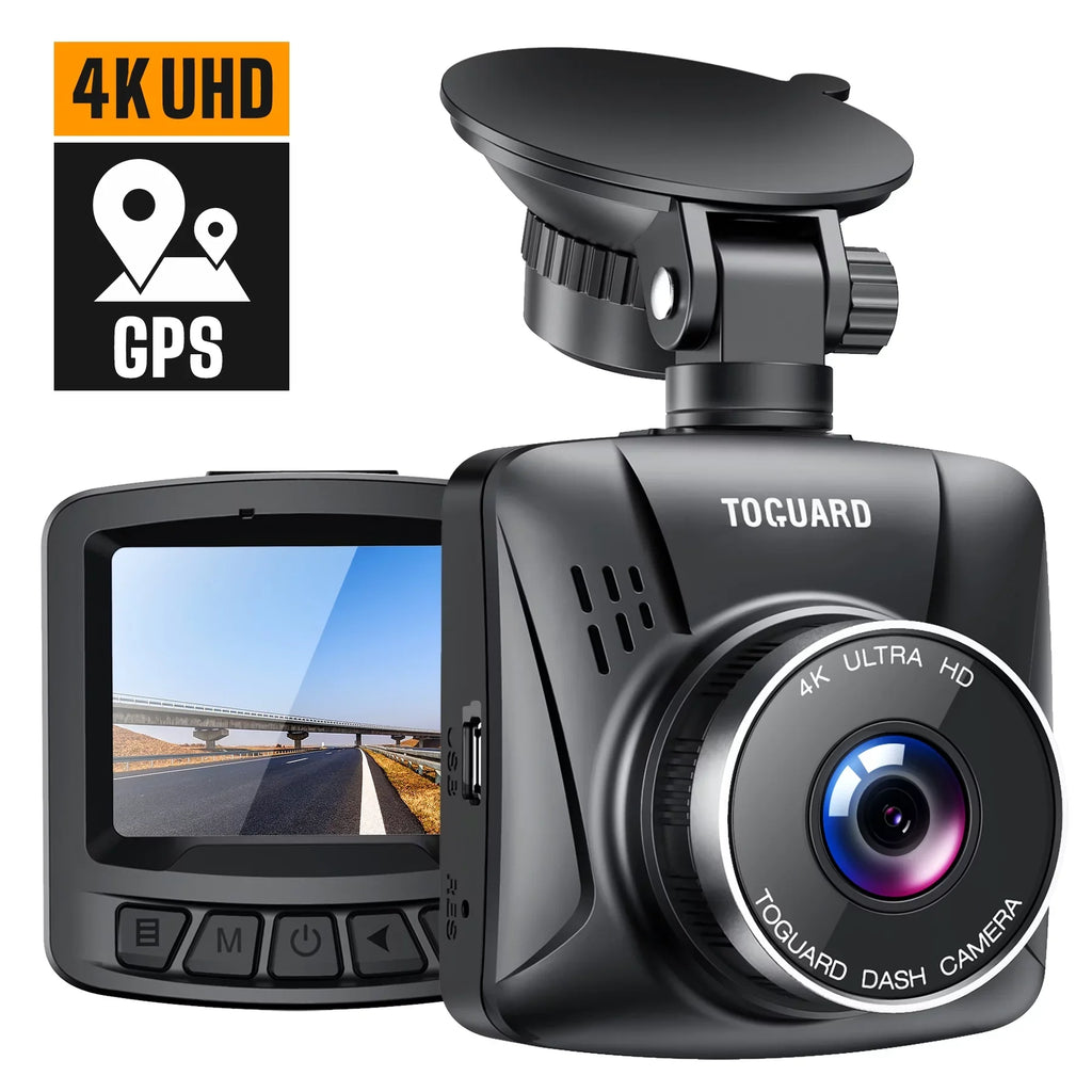 Dash Cam,4K Dash Cam Front 2"  Screen Car Camera with , 170° Wide Angle, , Night Vision, Parking Mode, -Sensor