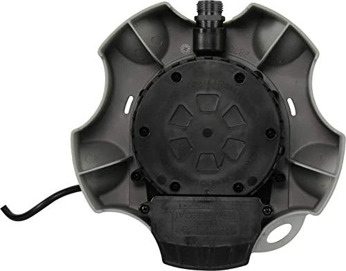 Wayne  57735- 1/4  Automatic Pool Cover Pump with Magnetic Float  and 25  Pull-to-Shore Rope, Gray