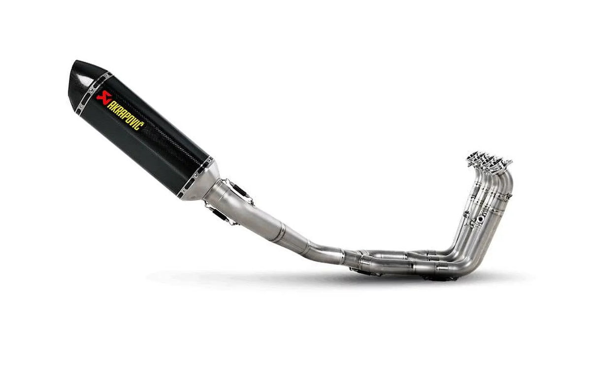 Akrapovic -- Racing Line Full System Exhaust - Carbon Fiber Muffler