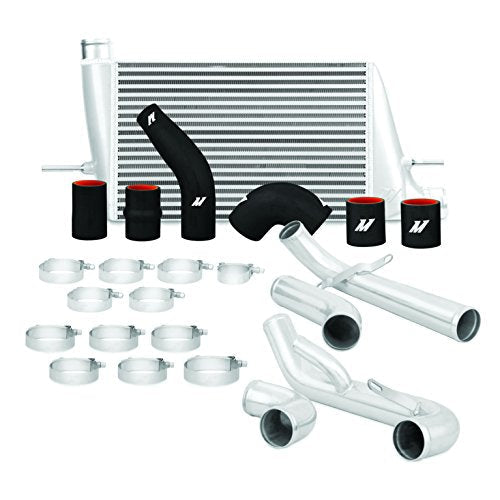 Mishimoto --10KSL Performance Intercooler Kit Compatible With Mitsubishi Lancer Evo  2008-2015 Silver