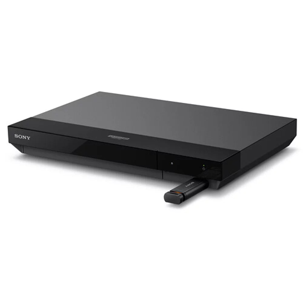 Sony -/  4K  Network Blu-ray Disc Player with Hi-Res Audio Bundle Includes 1 Year Extended Protection Plan and Lexar 64GB JumpDrive   2.0 Flash Drive Black