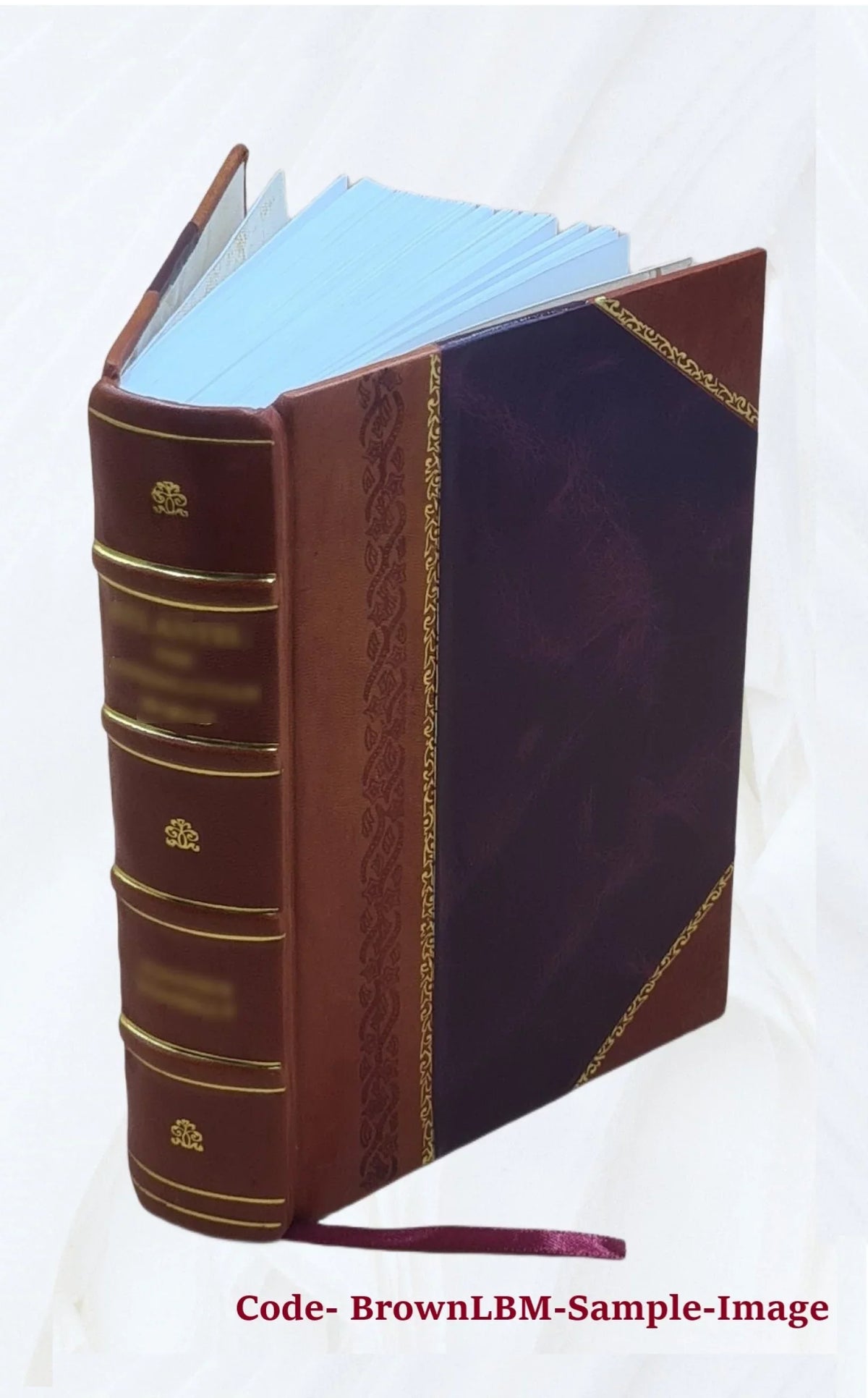 The poetical works of Elizabeth Barrett Browning : with a memoir corrected by the last London edition. 1885 [Leather Bound]