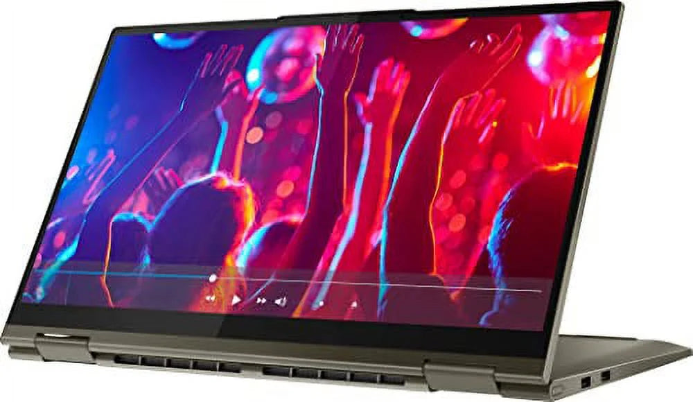 2022 Yoga 7i 2-in-1 Laptop 15.6 inch  Touchscreen Intel  Platform 11th Core i7-1165G7 Iris Xe Graphics 12GB  512GB NVMe  - 6 Windows 11 Pro Fingerprint Backlit Keyboard