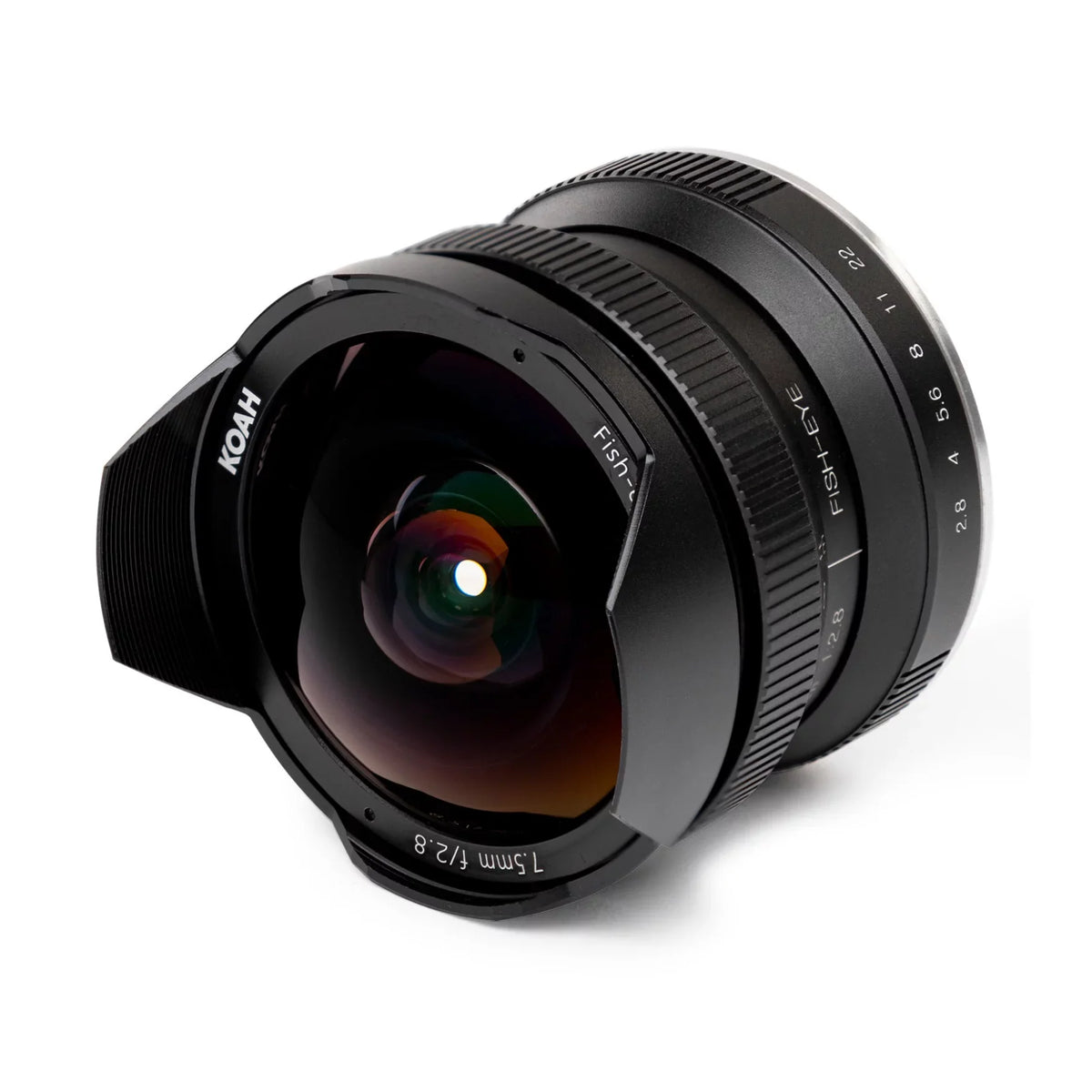 Koah Artisans Series 7.5mm f/2.8 Wide-Angle Fisheye Lens for Canon - Mount
