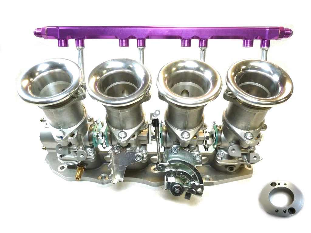 6AN 45mm 48mm Individual Throttle Body For 1994-01 Integra    With  Adaptor