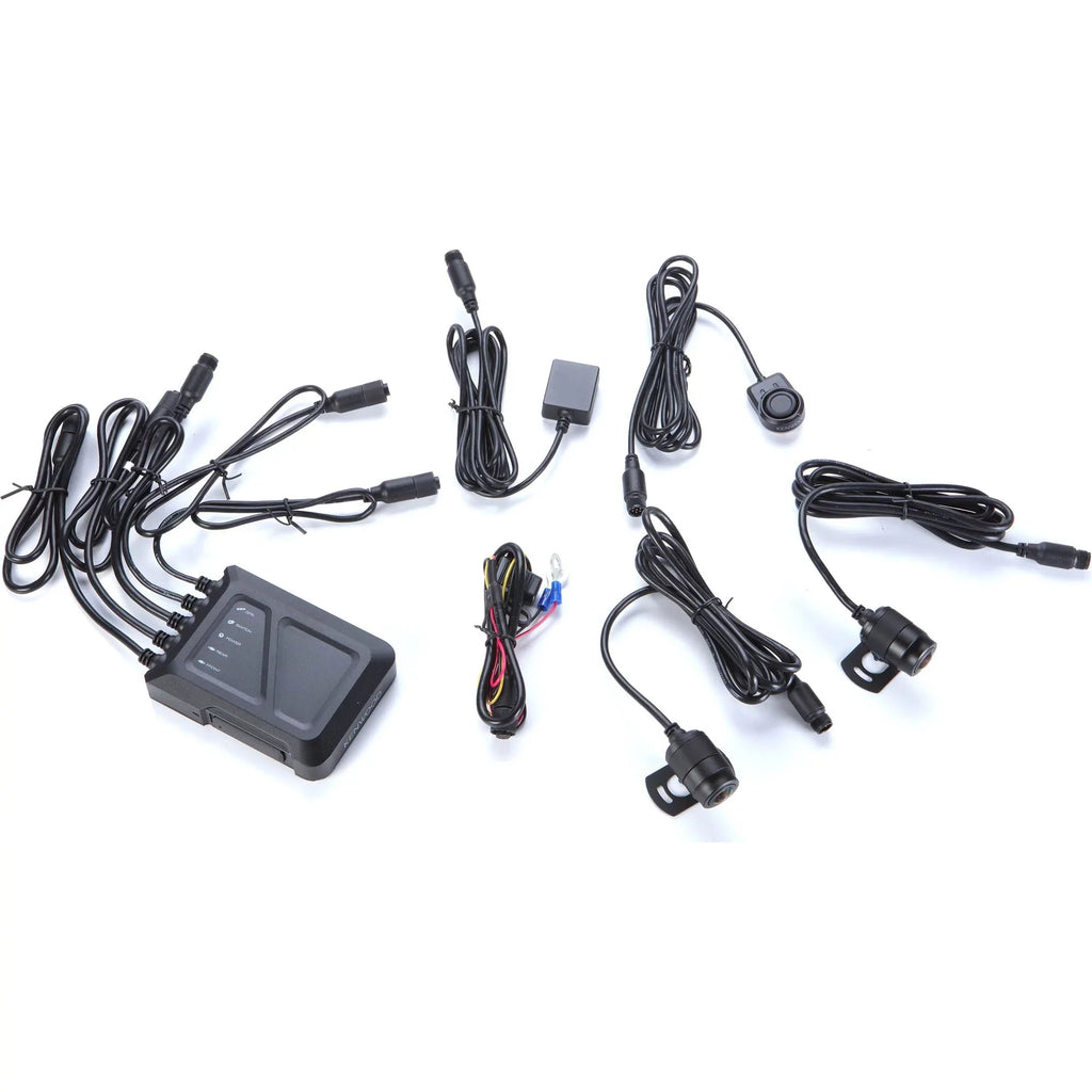 Kenwood - Motorsports  Dash Cam with  and Rear-View Camera with a Kenwood - 9ft (3m) Extensional Cable
