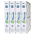 AirPurete Furnace Filters -3M16254 | Pack of 4 | Nominal Size: 16x25x4 | Actual Size: 15-1/2" x 24-1/2" x 3-3/4" | High Capacity  8
