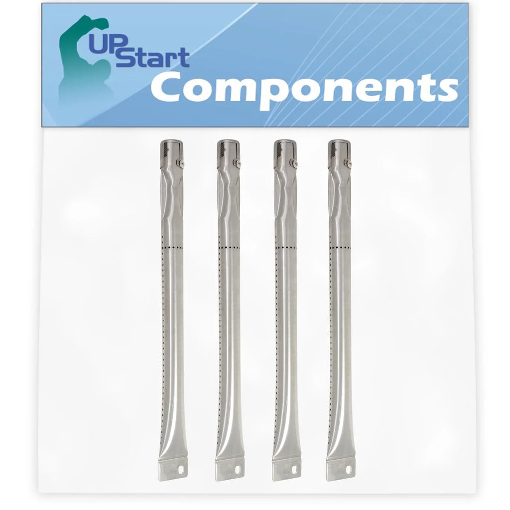 4-Pack  Gas Grill Tube Burner Replacement Parts for Charmglow 810-7451- - Compatible Barbeque Stainless Steel Pipe Burners