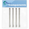 4-Pack  Gas Grill Tube Burner Replacement Parts for Charmglow 810-7451- - Compatible Barbeque Stainless Steel Pipe Burners