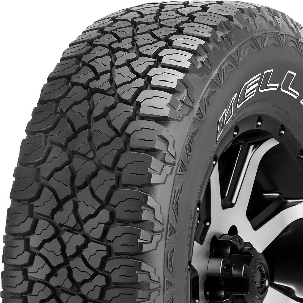 Set of 4 () Kelly Edge / 265/70R17 115T  All Terrain Tires Fits: 2014-18 Chevrolet Silverado 1500 , 2010-21  Sierra 1500