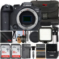 Canon   Mirrorless Camera (Body Only) with 2 Pack SanDisk 32GB Memory Card + Case +  Flash +  Premium Accessory Bundle